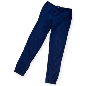 Polo Ralph Lauren Boys Navy Cotton Poplin Jogger Pants XL 18-20 Navy Blue